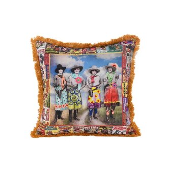 COWGIRL Je drinkt te veel PILLOW 50X50 