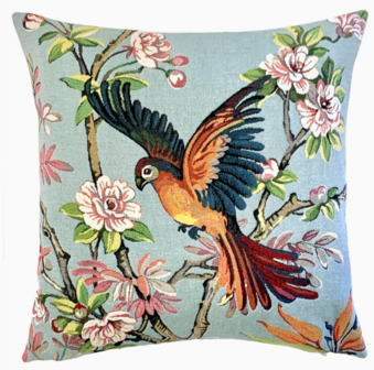 Paradise vogel links kussenhoes - 45x45cm