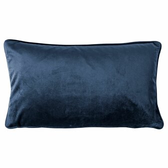 Fluweel sierkussen Finn - 30x50cm Insignia Blue 