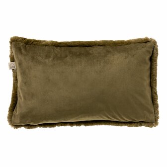 Sierkussen Zaya - 30x50cm Military Olive 