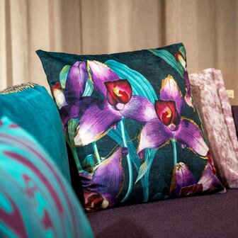 Decorative cushion Orchid - 45x45cm