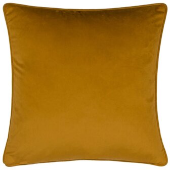 House of Bloom Poppy Cushion Saffron 16.9 X 16.9 INCH