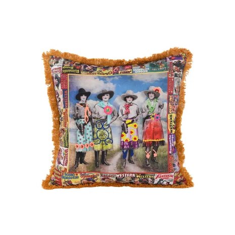 COWGIRL Je drinkt te veel PILLOW 50X50 