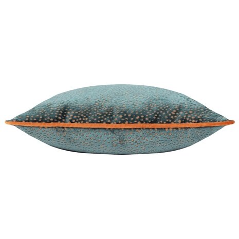 Estelle Spotted Cushion Blue/Rust