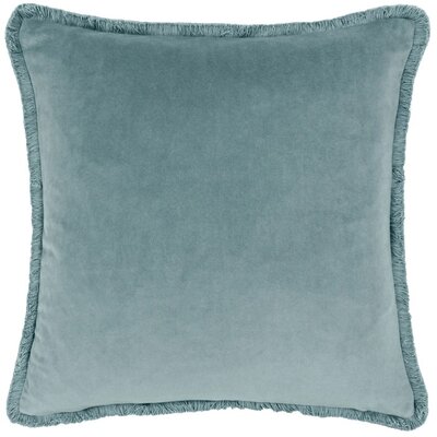 Freya Velvet Pillow Duck Egg 18x18