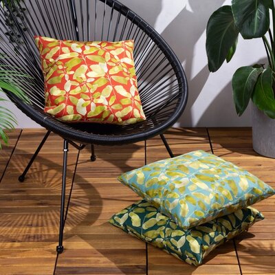 Lorena Garden cushion 43x43 cm Aqua