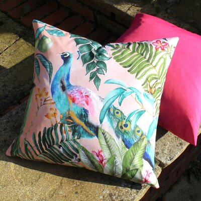 Hummingbird Outdoor Cushion Blue 3,9 x 16,9 x 16,9 in