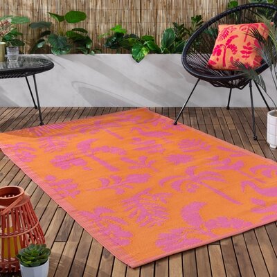 Rug - Marula - indoor/outdoor - Orange/Pink - 47,2 x 70,9 in