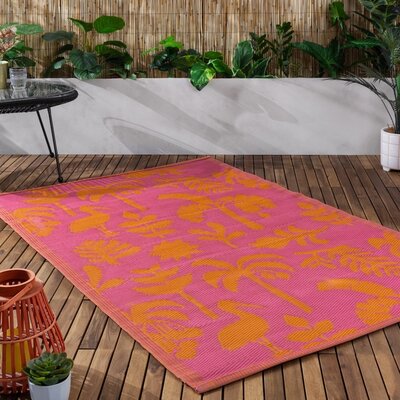 Rug - Marula - indoor/outdoor - Orange/Pink - 47,2 x 70,9 in