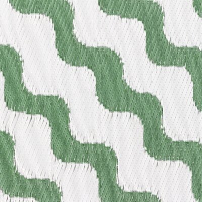 Rug - Wave - indoor and outdoor - green - 47,2 x 70,9 in