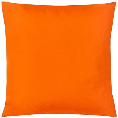 Buitenkussen - Effen - Polyester - Oranje - 55x55 cm