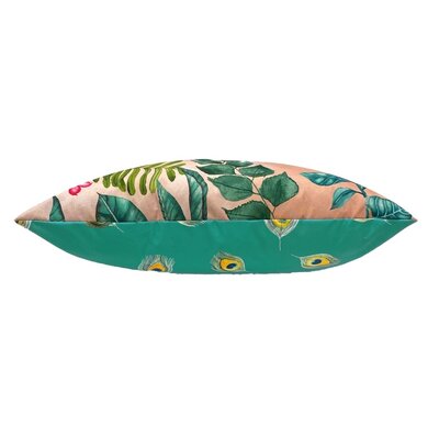 Peacock  Blush large outdoor floor cushion 3,9 x 27,6 x 27,6 in