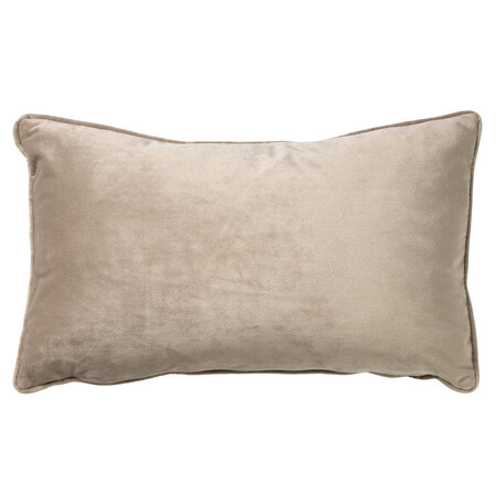 Velvet decorative cushion Finn - 30x50cm Pumice Stone