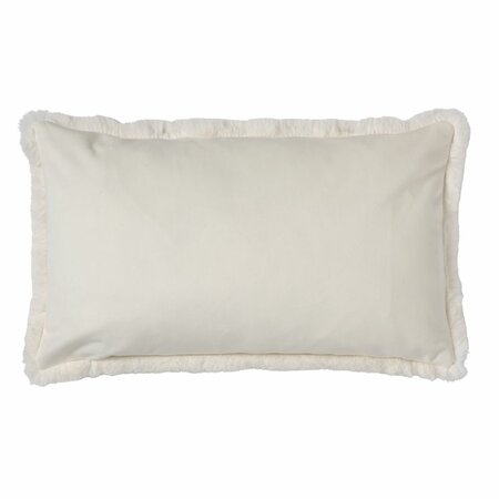 Zaya cushion  - 30x50cm Snow White